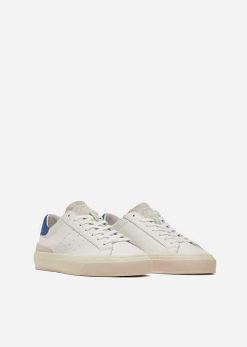 D.A.T.E. SONICA CALF WHITE-BLUETTE