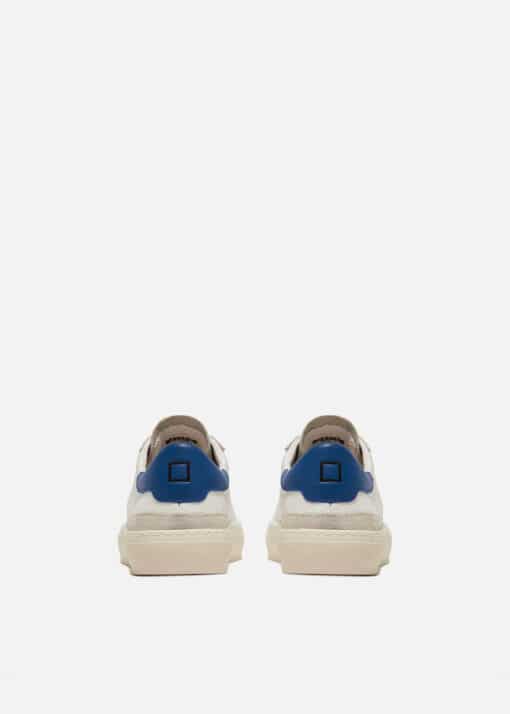 D.A.T.E. SONICA CALF WHITE-BLUETTE