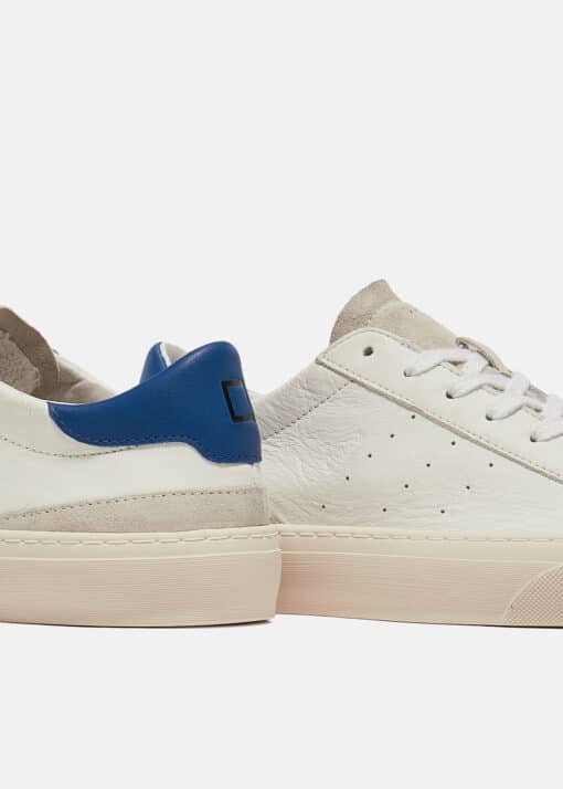 D.A.T.E. SONICA CALF WHITE-BLUETTE