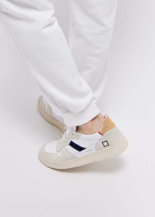 D.A.T.E. COURT 2.0 VINTAGE WHITE-BEIGE