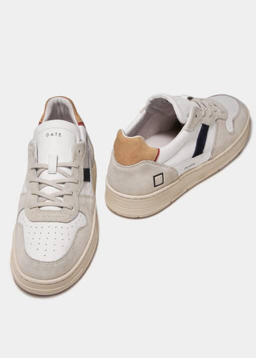 D.A.T.E. COURT 2.0 VINTAGE WHITE-BEIGE