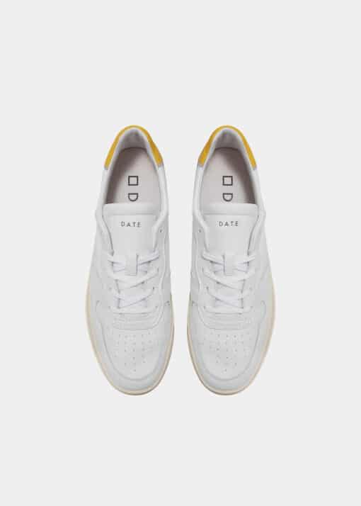 D.A.T.E. COURT MONO WHITE-YELLOW