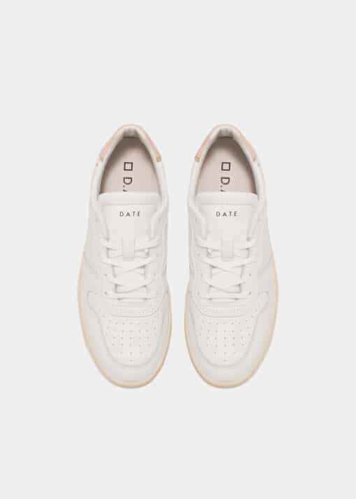 D.A.T.E. COURT MONO WHITE-PINK