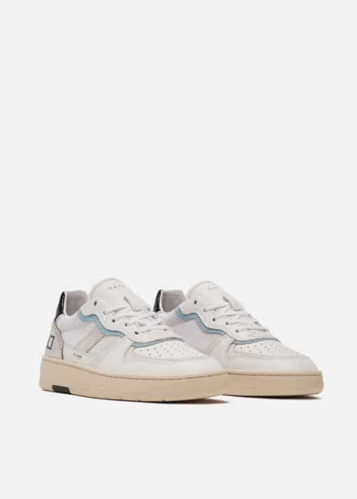 D.A.T.E. COURT 2.0 PROFILE Pop WHITE-BLACK