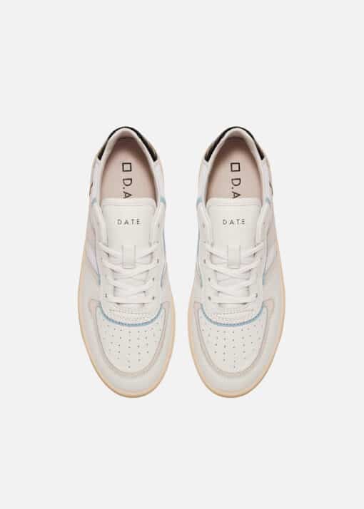 D.A.T.E. COURT 2.0 PROFILE Pop WHITE-BLACK
