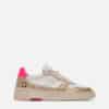 D.A.T.E. COURT MONO WHITE-PINK