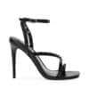 STEVE MADDEN DARLA NERO SATIN