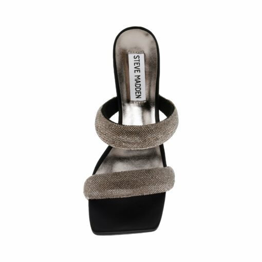 STEVE MADDEN JETSETTER NERO PEWTER