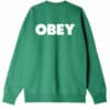 OBEY BOLD DOT ORGANIC T-SHIRT palm leaf