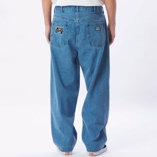 OBEY BIGWIG KINGPIN BAGGY DENIM indigo