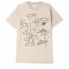 OBEY POINT POCKET T-SHIRT silt