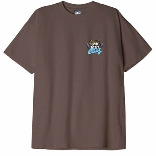 OBEY CHERUBS HEAVYWEIGHT T-SHIRT silt