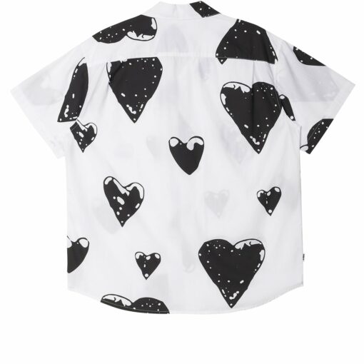 OBEY LOVELESS SS SHIRT white black