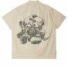 OBEY WAKE UP CALL CLASSIC T-SHIRT cream