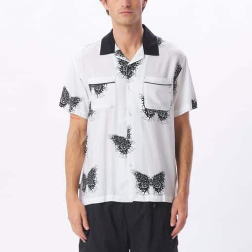 OBEY OUTCOME SS SHIRT white black
