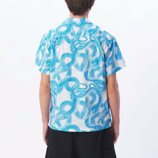 OBEY SLITHER SS SHIRT white multi
