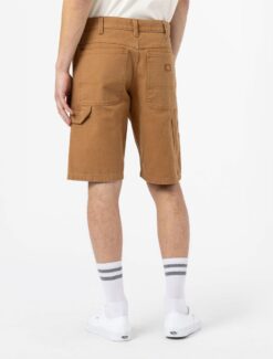 DICKIES Shorts in Tela di Cotone duck brown