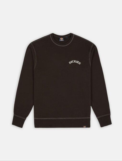 DICKIES Felpa Beavertown dark brown