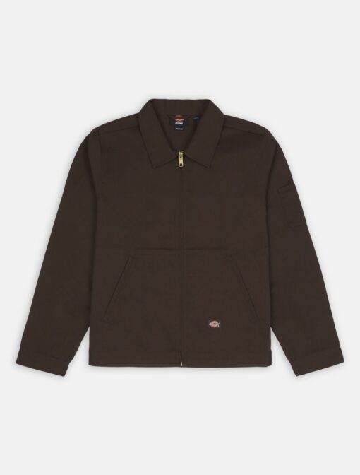 DICKIES Giacca Sfoderata Eisenhower dark brown