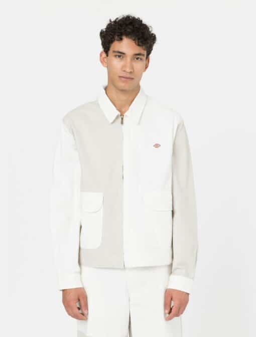DICKIES Giacca Eddyville white grey