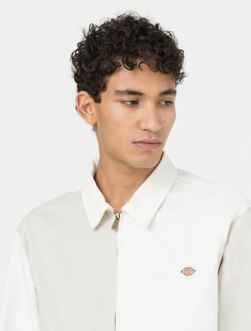 DICKIES Giacca Eddyville white grey