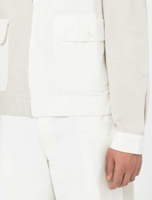 DICKIES Giacca Eddyville white grey