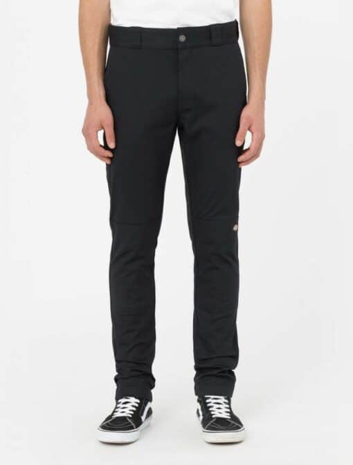 DICKIES Pantaloni da Lavoro Slim Skinny Double Knee black