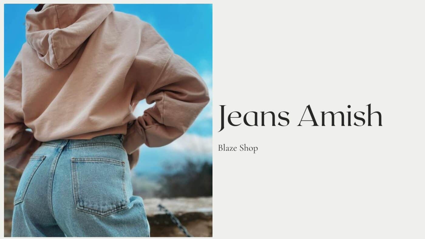jeans Amish comodi