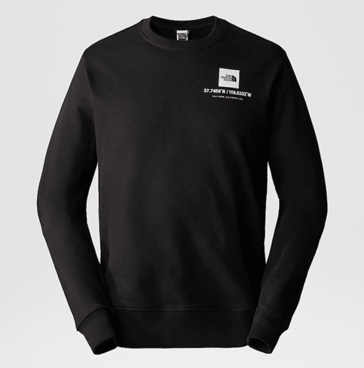 THE NORTH FACE FELPA GIROCOLLO COORDINATES black