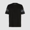 VISION OF SUPER T-Shirt Bianca Con Fiamme Blu