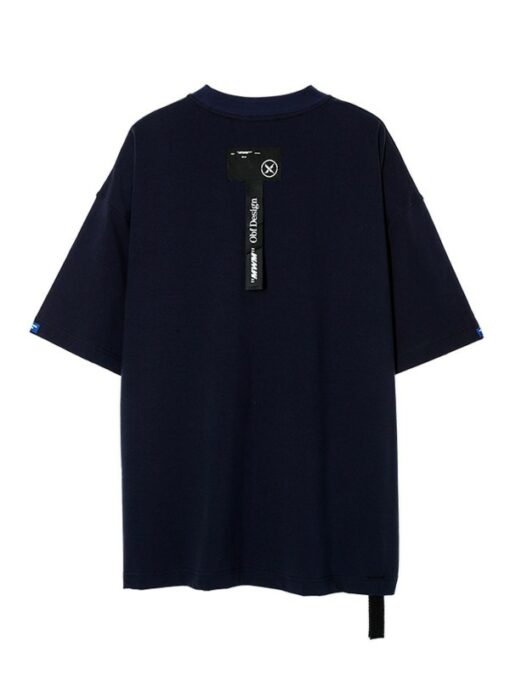 MOD WAVE MOVEMENT OBF BLACK T-SHIRT black