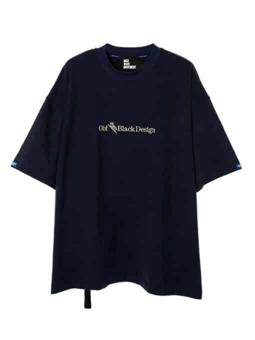 MOD WAVE MOVEMENT OBF BLACK T-SHIRT black