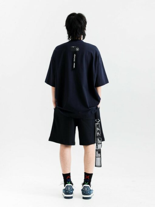 MOD WAVE MOVEMENT OBF BLACK T-SHIRT black