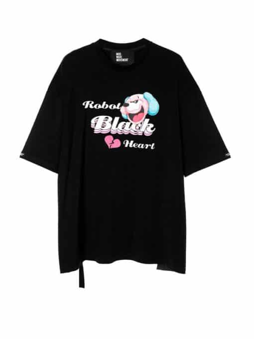 MOD WAVE MOVEMENT VANGUARD’S DOG T-SHIRT black