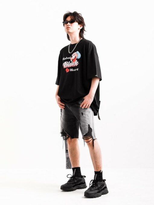 MOD WAVE MOVEMENT VANGUARD’S DOG T-SHIRT black