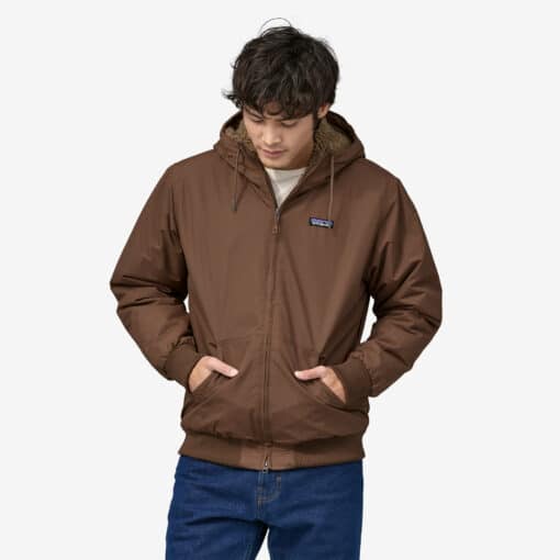 PATAGONIA Men’s Lined Isthmus Hoody MOOSE BROWN