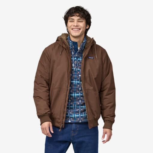 PATAGONIA Men’s Lined Isthmus Hoody MOOSE BROWN