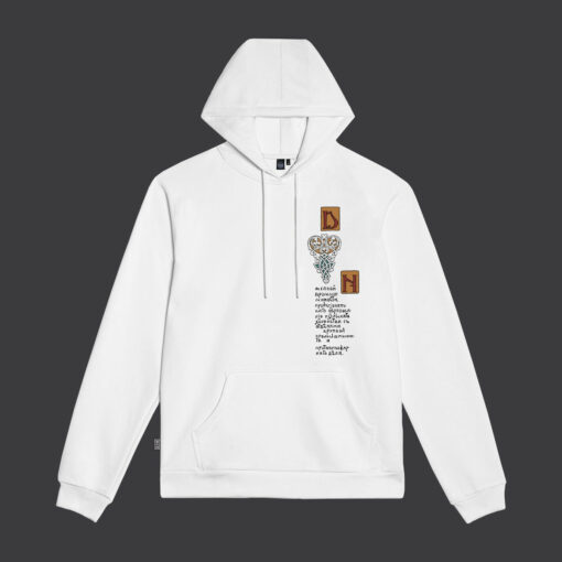 DOLLY NOIRE Ancient Dragon Hoodie WHITE