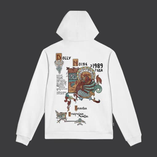 DOLLY NOIRE Ancient Dragon Hoodie WHITE