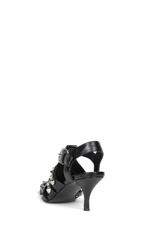 JEFFREY CAMPBELL ROCKED Black / Silver