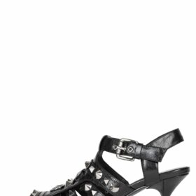 JEFFREY CAMPBELL ROCKED Black / Silver