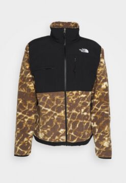 THE NORTH FACE GIACCA DENALI Coal Brown Water Distortion/Black