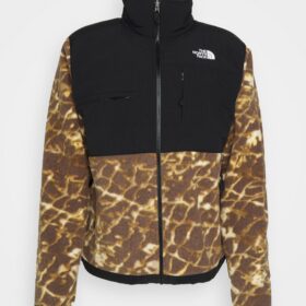 THE NORTH FACE GIACCA DENALI Coal Brown Water Distortion/Black