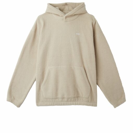 OBEY BOLD POLAR PULLOVER HOOD Silver Grey