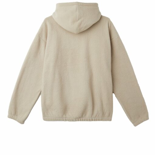 OBEY BOLD POLAR PULLOVER HOOD Silver Grey