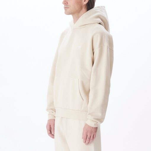 OBEY LOWERCASE PIGMENT PULLOVER HOOD Pigment Clay