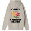 OBEY PORTIONS SHERPA JACKET Unbleached Multi
