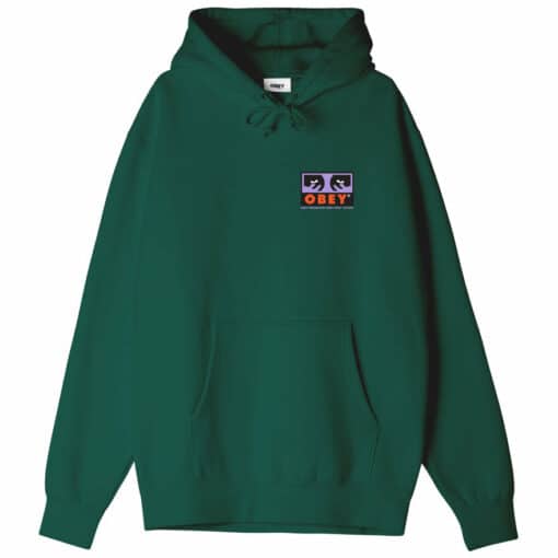 OBEY SUBVERT PREMIUM PULLOVER HOOD Adventure Green
