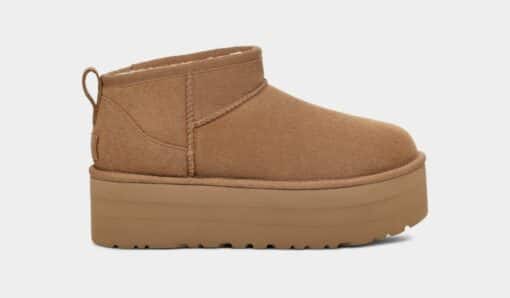 UGG ULTRA MINI PLATFORM Chestnut