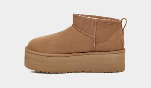 UGG ULTRA MINI PLATFORM Chestnut